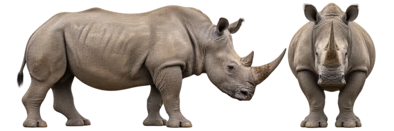 White rhinoceros