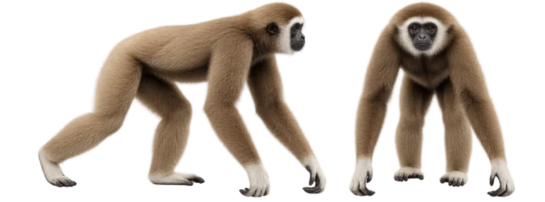White Handed Gibbon